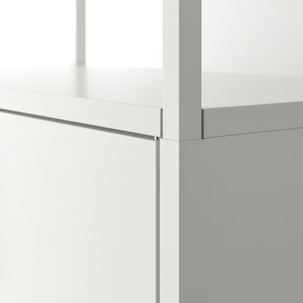 TROTTEN Комбинация шкафов - белый 240x180 см - схема-чертеж с размерами