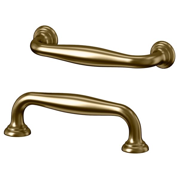 Ручка ФОГЛАВИК, желтая медь (116 мм) - фото 1