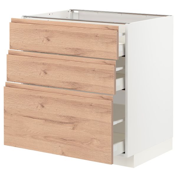 IKEA, вид спереди - схема-чертеж с размерами
