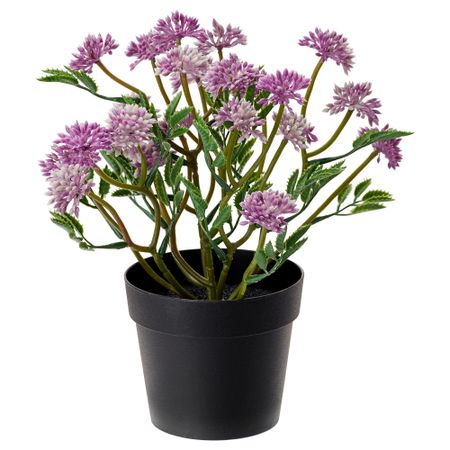 Искусственное растение в горшке ФЕЙКА, клевер (9 см)