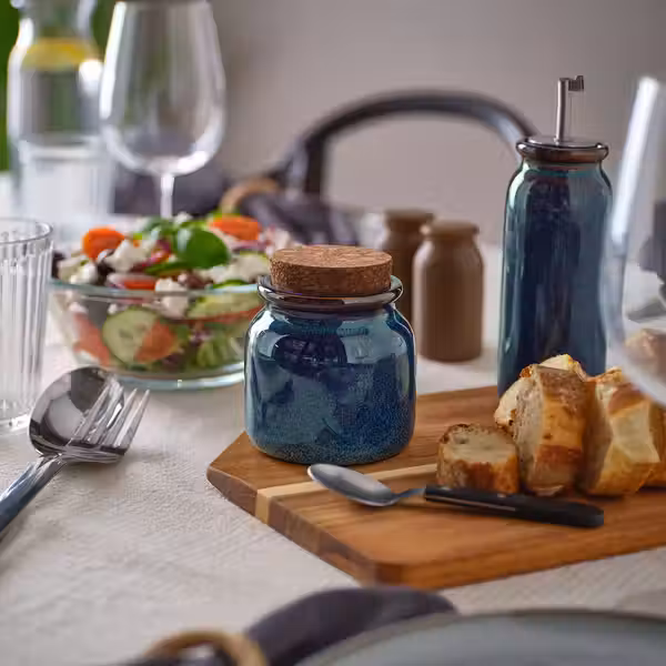 BRUGDHAJ БРУГДХЭЙ Емкость с крышкой - синий 0.3 л - фото 5