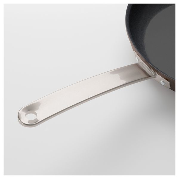 Сковорода ТРОВЭРДИГ, золотисто-коричневый (24 см) - схема-чертеж с размерами