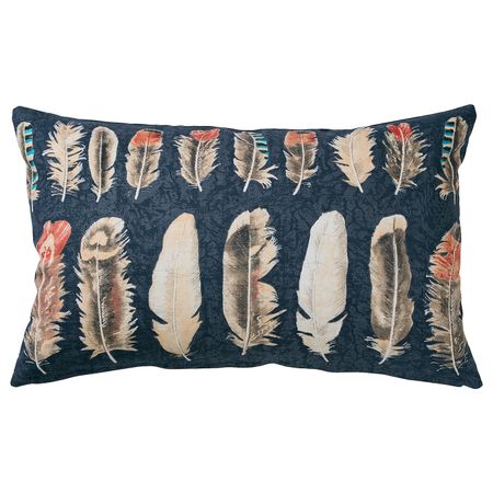 Чехол на подушку, синий/разноцветный 40x65 см IKEA MAYLINN МАЙЛИНН 904.175.13