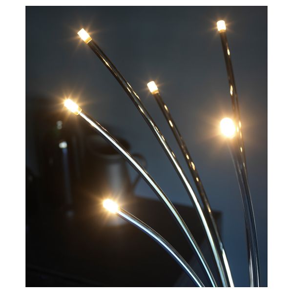 Светильник напольный, хромированный хромированный-черный IKEA ХОВНЭС 903.661.13 - фото 4