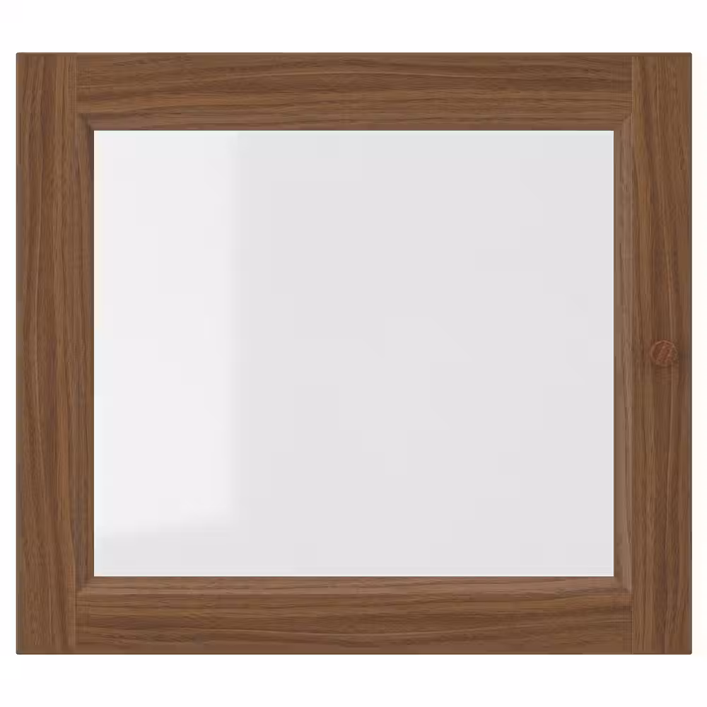 OXBERG Стеклянная дверь - коричневый под грецкий орех 40x35 см - фото 1