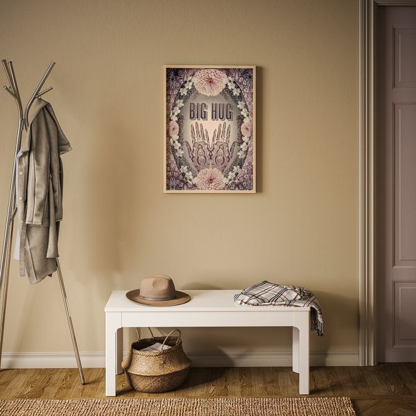 Постер, Роспись хной, 50x70 см IKEA DRÖMBILD ДРЁМБИЛЬД 404.422.18 - фото 3