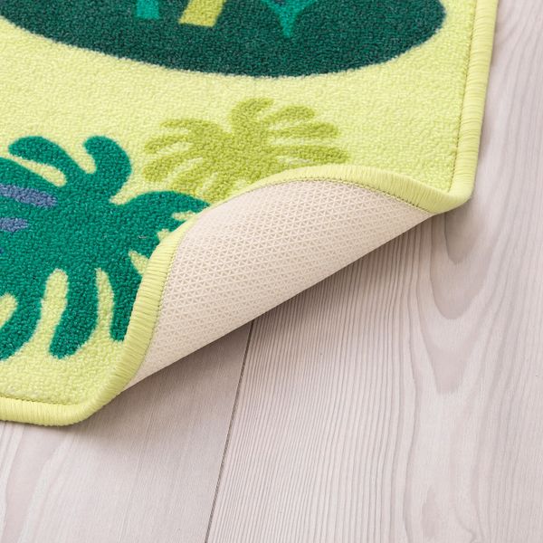 Ковер, короткий ворс, джунгли, деревья 133x100 см IKEA ДЬЮНГЕЛЬСКОГ 103.937.66 - фото 2