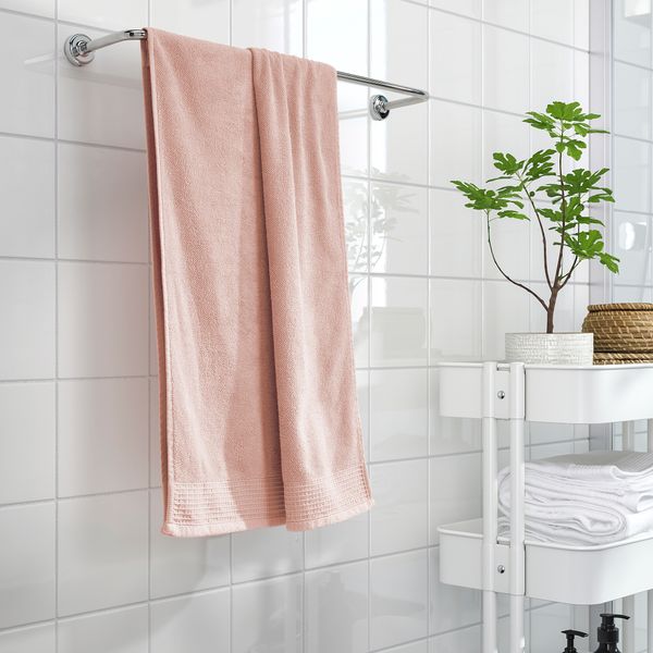 Банное полотенце, 70x140 см, светло-розовый IKEA VINARN ВИНАРН 705.212.14 - фото 4