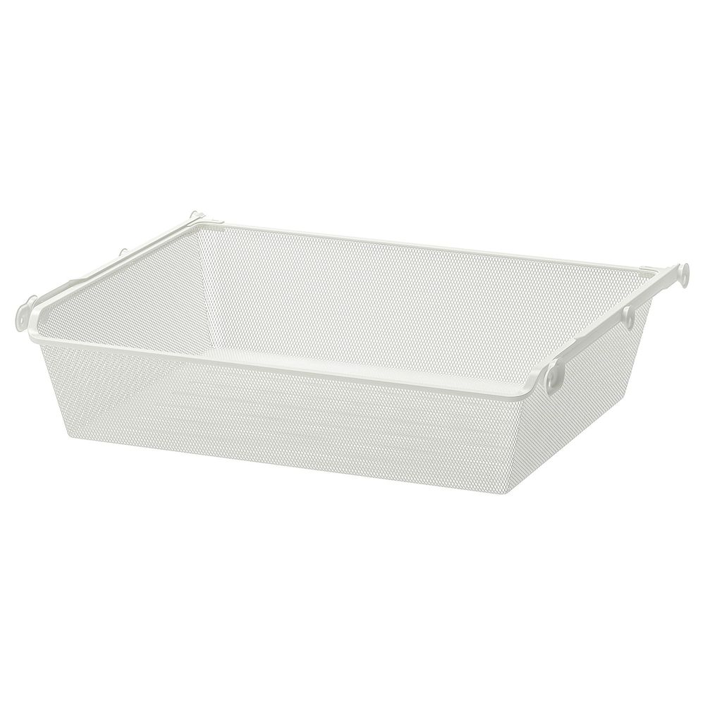 Сетчатая корзина с направляющими, белый 75x58 см IKEA KOMPLEMENT КОМПЛИМЕНТ 992.426.32 - фото 1