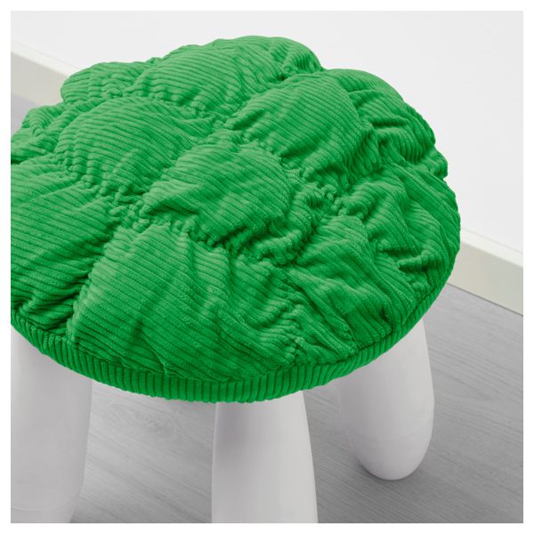 Чехол для табурета СТИККАТ, зеленый - схема-чертеж с размерами