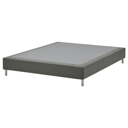 Реечное основание матраса с ножками, темно-серый, 160x200 см IKEA LYNGÖR 195.544.63