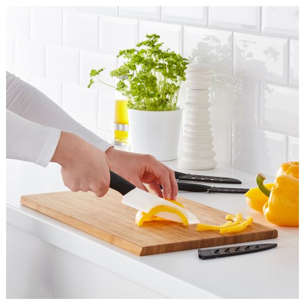 Набор ножей, 3 штуки ХАККИГ - схема-чертеж с размерами