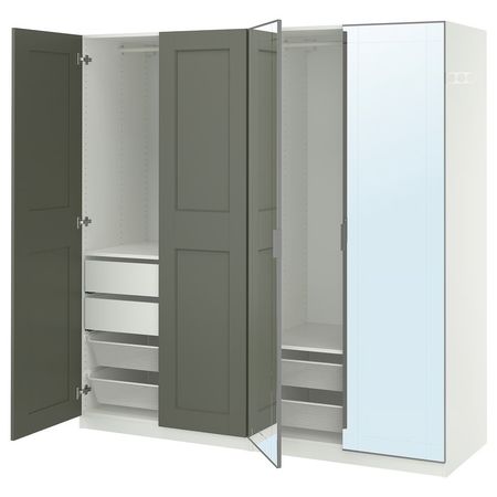PAX / KAMMARTORP/GRIMO Гардероб, комбинация