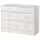 HAVSTA Комод с 6 ящиками - белый 121x47x89 см