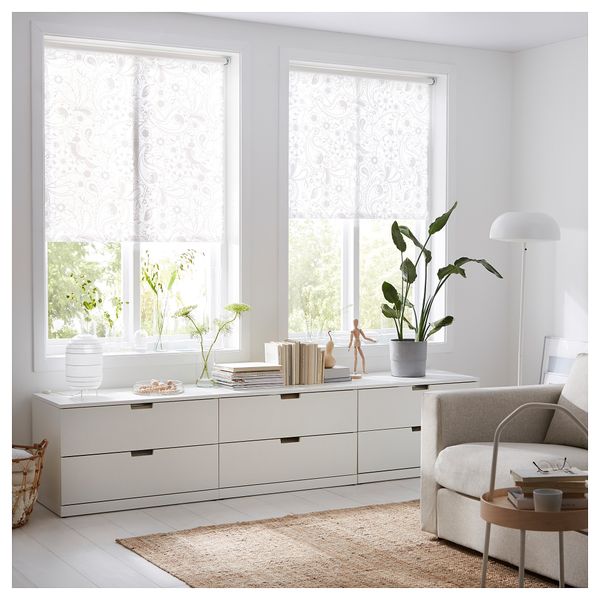 Рулонная штора ЛИСЕЛОТТ, белый - фото 2