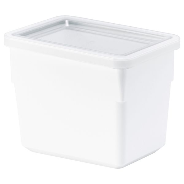 Контейнер + крышка для сухих продуктов ТИЛЛЬСЛУТА, белый (15x11x12 см) - фото 1