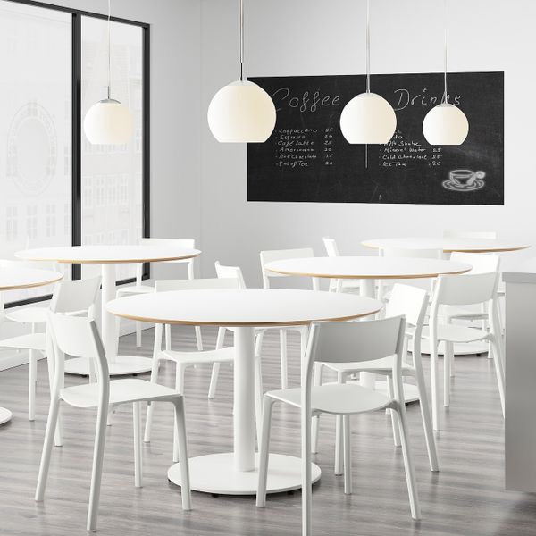 Стул, белый IKEA JANINGE ЯН-ИНГЕ 003.609.07 - фото 7