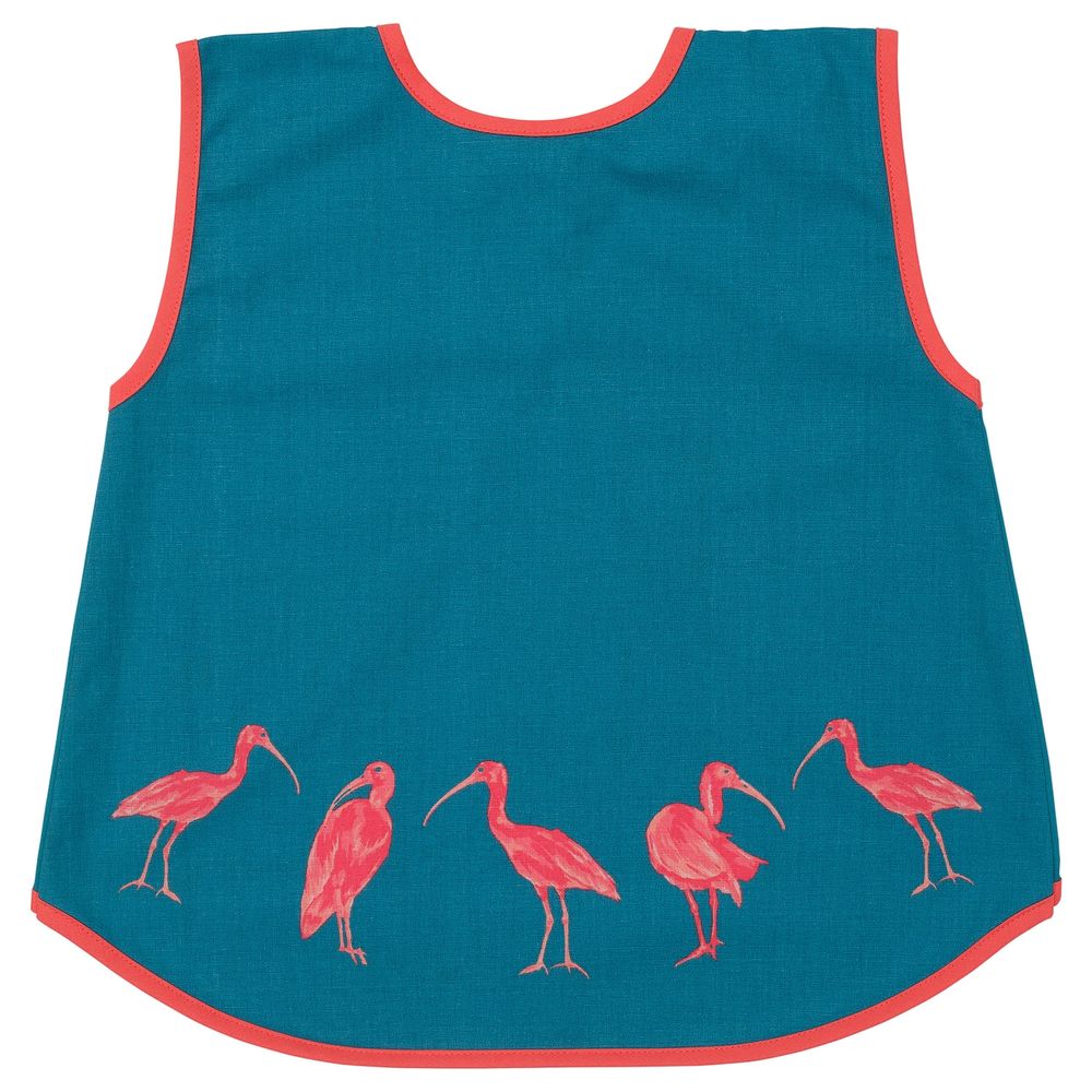 Фартук детский, темная бирюза IKEA СИЛВЕРПОППЕЛ 904.613.32 - фото 1