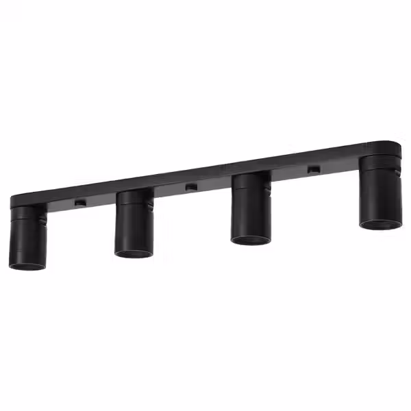 NYMÅNE Потолочный софит, 4 ламп - антрацит - фото 1