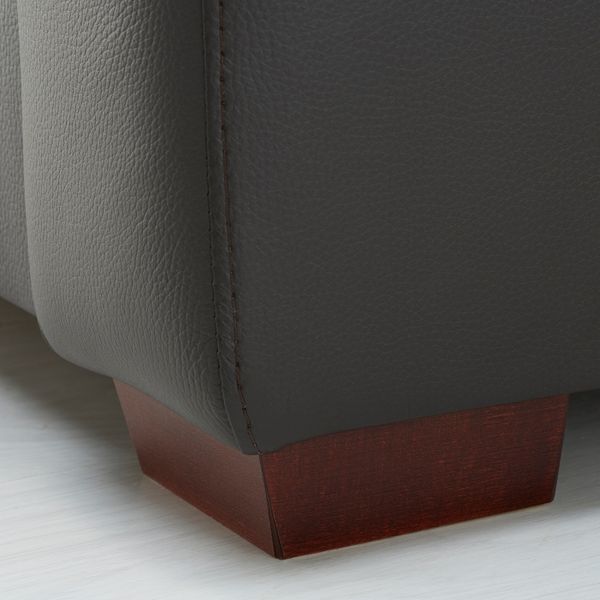 Угловой диван-кровать c модулем для хран, пр, Глосе/Бумстад темно-коричневый IKEA GESSBERG ГЕССБЕРГ 903.777.48 - фото 7