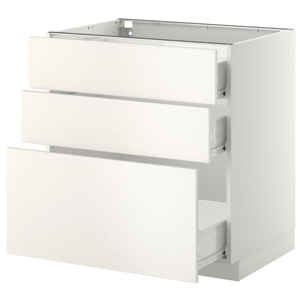 IKEA, вид спереди - схема-чертеж с размерами