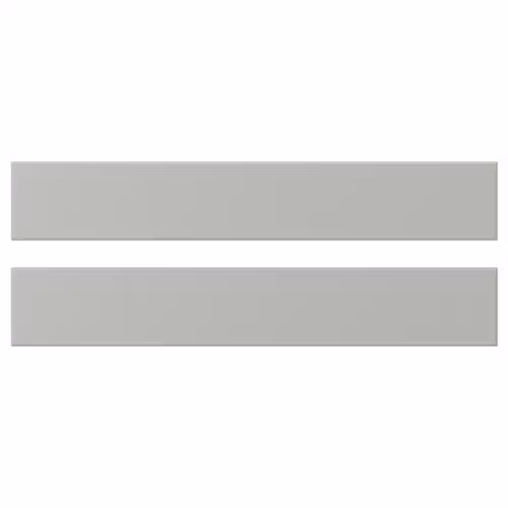LERHYTTAN Фронтальная панель ящика - светло-серый 60x10 см - фото 1