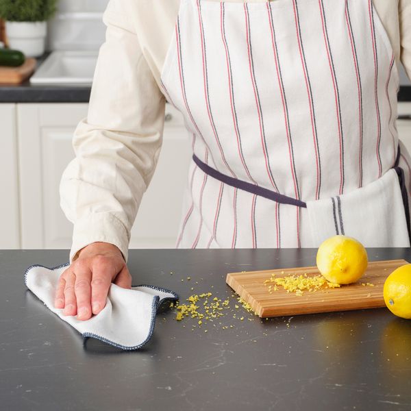 Салфетка кухонная, синий, 25x25 см IKEA HILDEGUN ХИЛЬДЕГУН 904.840.41 - фото 4