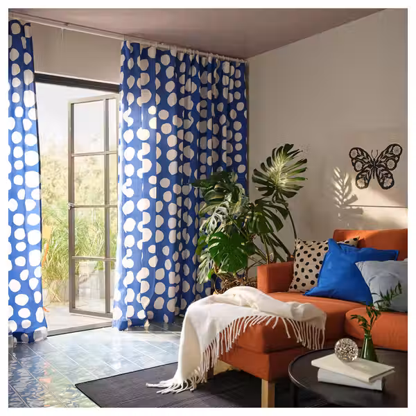 GRÖNMES ГРЁНМЕС Картина - Бабочка 56x56 см - схема-чертеж с размерами