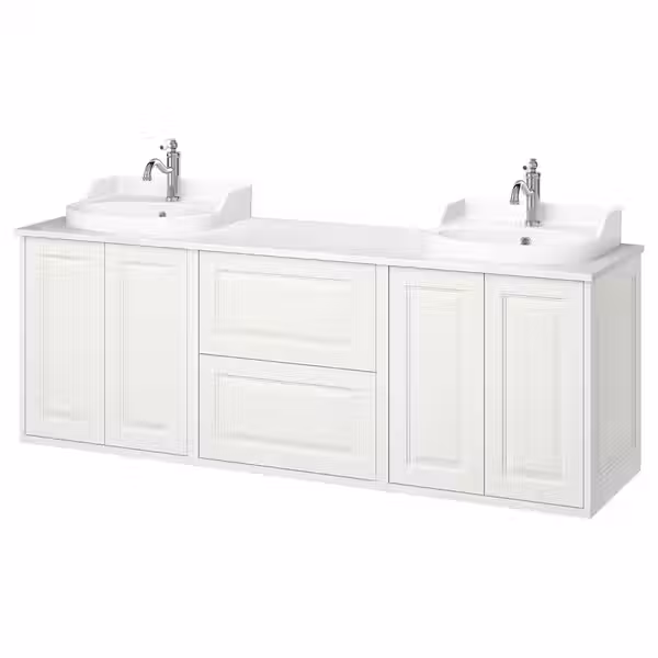 TÄNNFORSEN ТАННФОРСЕН / RUTSJÖN РУТШЁН Шкаф п-раковину/раковины/смесители - фото 1