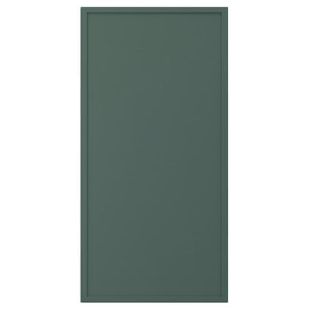 ASPUDDEN Дверь - темный серо-зеленый 40x80 см