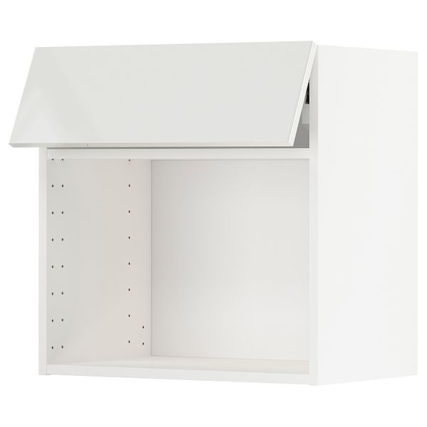 Навесной шкаф для СВЧ-печи, белый/Рингульт белый 60x60 см IKEA МЕТОД 092.324.87 - схема-чертеж с размерами