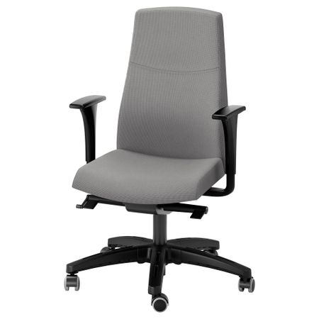 Вращающееся легкое кресло ВОЛЬМАР, серый