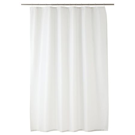 Штора для ванной, белый/белый 180x200 см IKEA TÄRNAÅN ТЭРНАОН 905.020.64