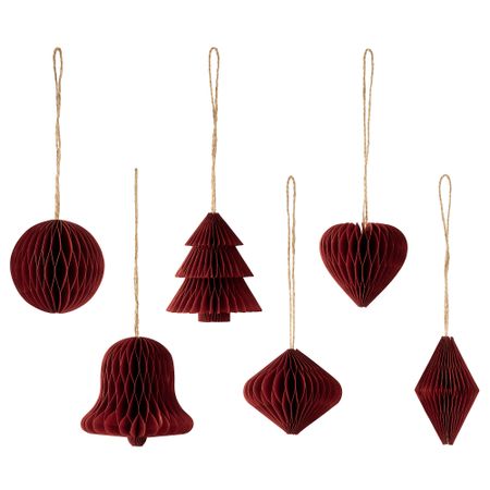 Подвесные украшения, 6 предмета IKEA VINTERFINT 205.574.89