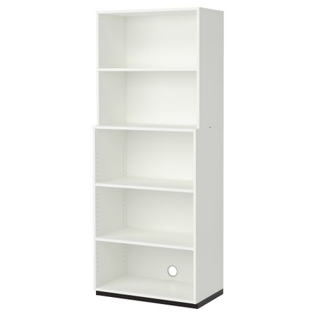 Открытая комбинация для хранения ГАЛАНТ, белый (80x200 см)