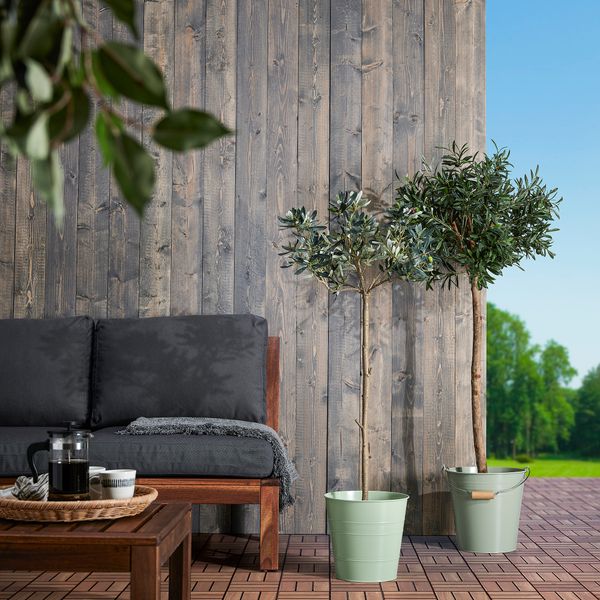 Кашпо, 24 см, для дома, улицы светло-зеленый IKEA SOCKERKAKA СОККЕРТАКА 205.357.08 - фото 5