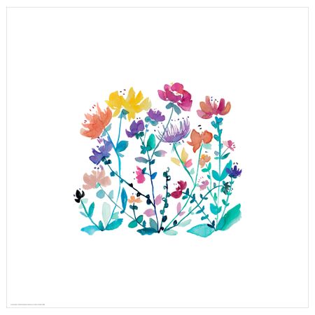 Постер, Полевые цветы, 50x50 см IKEA DRÖMBILD ДРЁМБИЛЬД 604.418.16