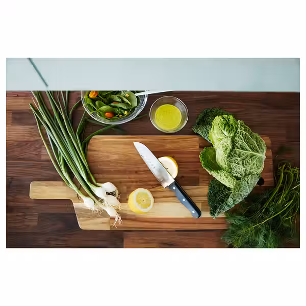 KARLBY Столешница - грецкий орех/шпон 186x3.8 см - фото 5