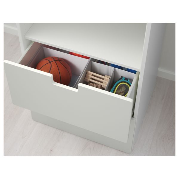 Комбинация для хранения СТУВА, белый, белый (60x50x128 см) - фото 3