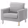 SALTSJÖBADEN САЛТСЁБАДЕН Кресло - Tonerud серый