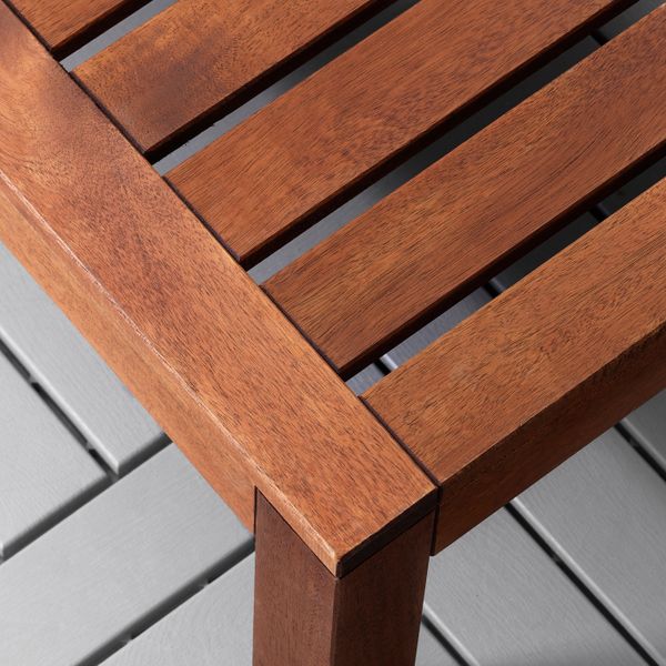 Стол, табурет секция, садовый, коричневая морилка 63x63 см IKEA ÄPPLARÖ ЭПЛАРО 503.763.50 - фото 8