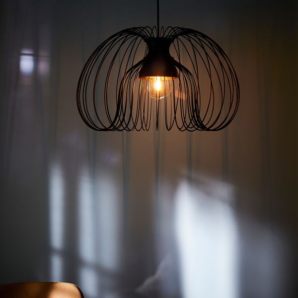 Абажур для подвесного светильника, черный 52 см IKEA KALLFRONT КАЛЛЬФРОНТ 304.999.60 - фото 5