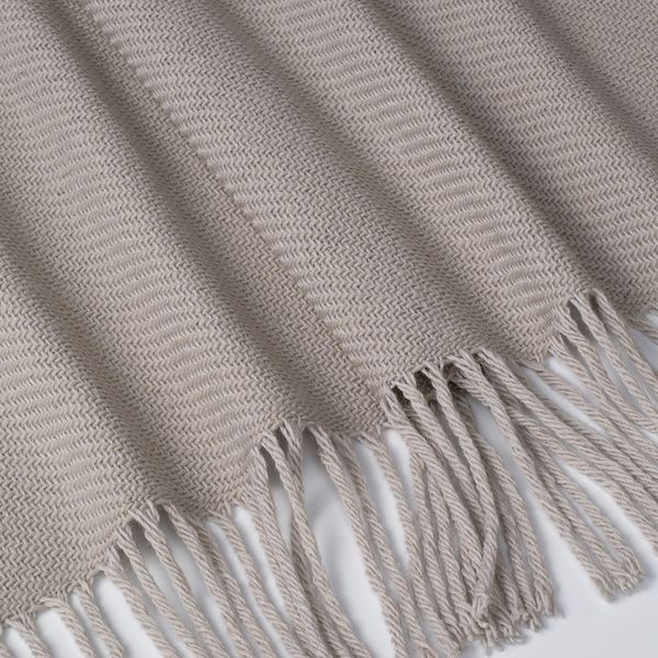 Плед, бежевый 150x200 см IKEA GULKLINT ГУЛЬКЛИНТ 805.310.57 - фото 5