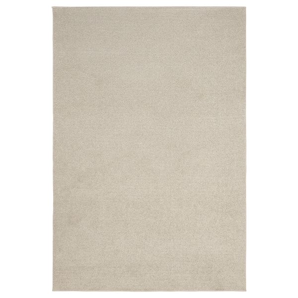 Ковер, короткий ворс, светло-бежевый 133x195 см IKEA SPORUP СПОРУП 904.534.31 - фото 1