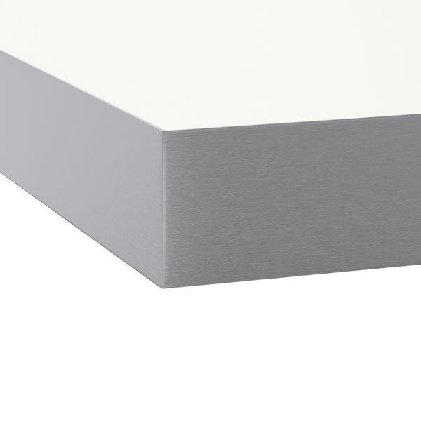 Столешница под заказ, 45.1-63.5x7.7 см, белый, ламинат IKEA DEJE 103.455.58 - схема-чертеж с размерами