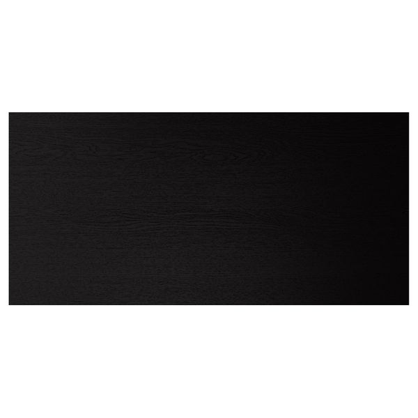 4 панели для рамы раздвижной дверцы ИЛЬСЕНГ, черно-коричневый - фото 1