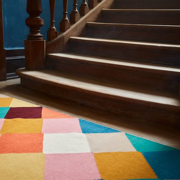 Ковер безворсовый, ручная работа разноцветный 133x195 см IKEA ВИНДЕРЁД 104.674.08 - фото 5