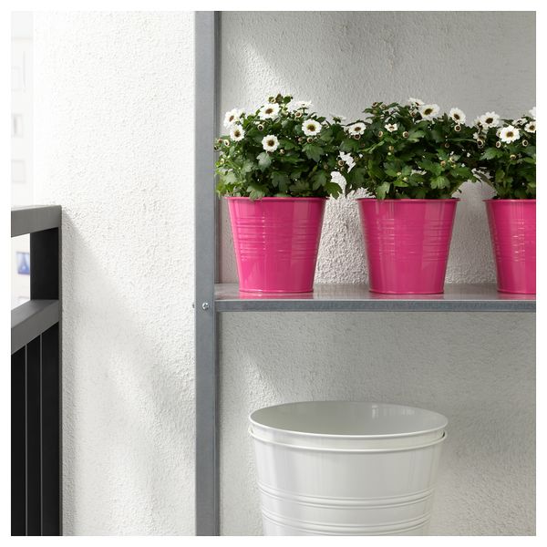 Кашпо СОККЕР, д/дома/улицы, розовый - фото 3