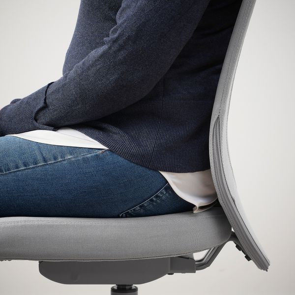 Рабочий стул, дисерёд серый IKEA FLINTAN ФЛИНТАН 205.925.53 - фото 4
