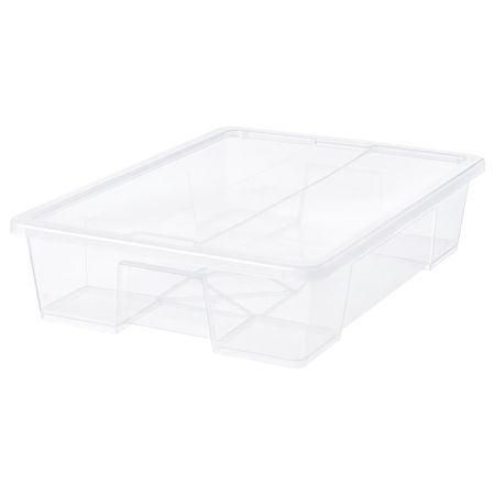 SAMLA Контейнер с крышкой - прозрачный 79x57x18 см/55 л